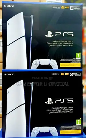 Ps5 Slim Digital Consoles Brand New 4k *1tb