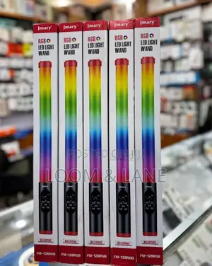Jmary Fm 128rgb Waterproof Handheld RGB Led Video Light Wand Stick