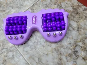 Manual Foot Body Massage Roller – Dual Rotating Beads