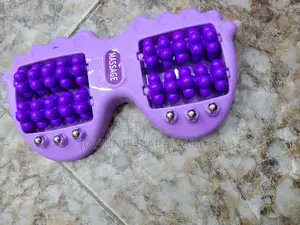Manual Foot Body Massage Roller – Dual Rotating Beads