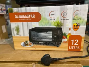 Globalstar 12l Electric Mini Oven | Gs1001 - Black