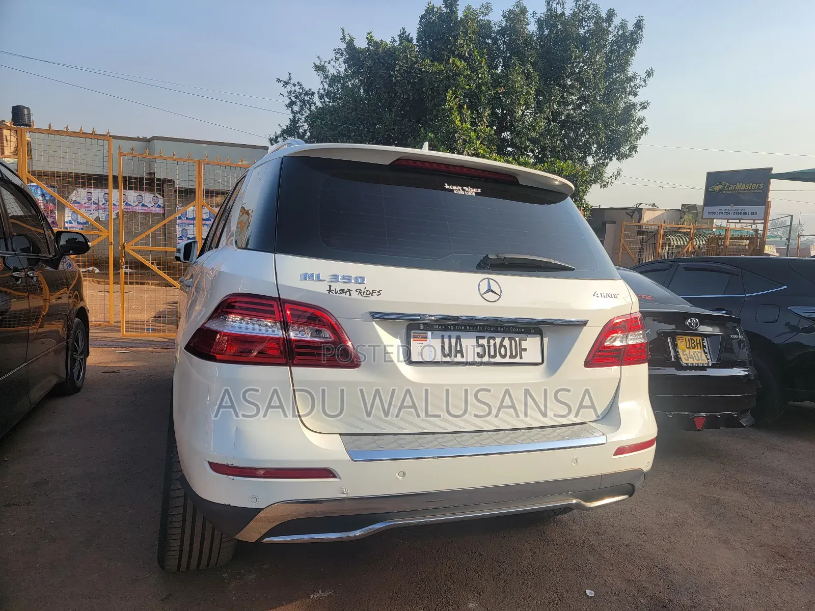 Mercedes-Benz M Class 2015 White