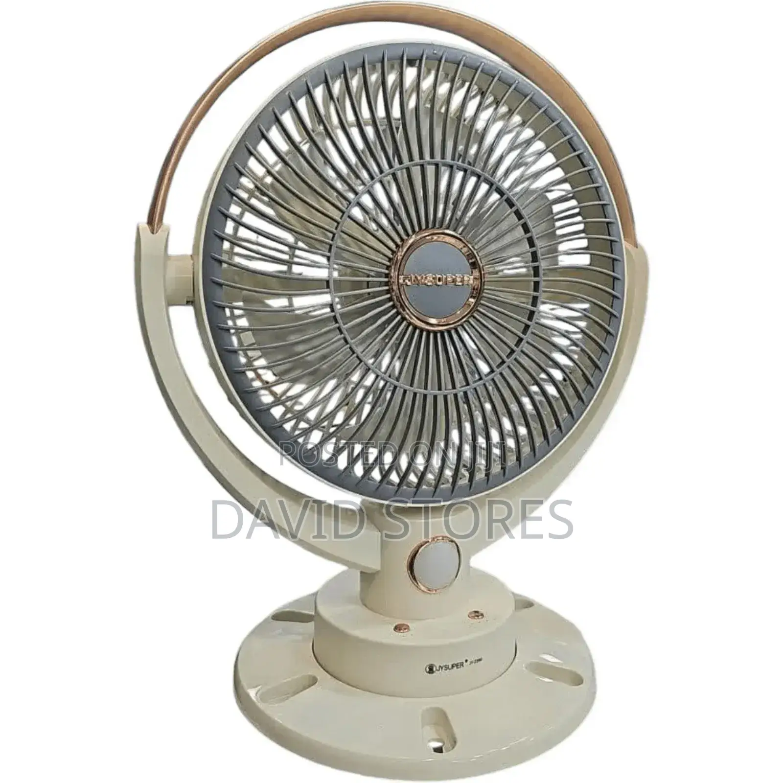 Jysuper Jy2390 Rechargeable Table Fan