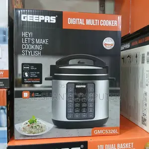 Geepas Digital Multi Cooker/6l Pressure Cooker
