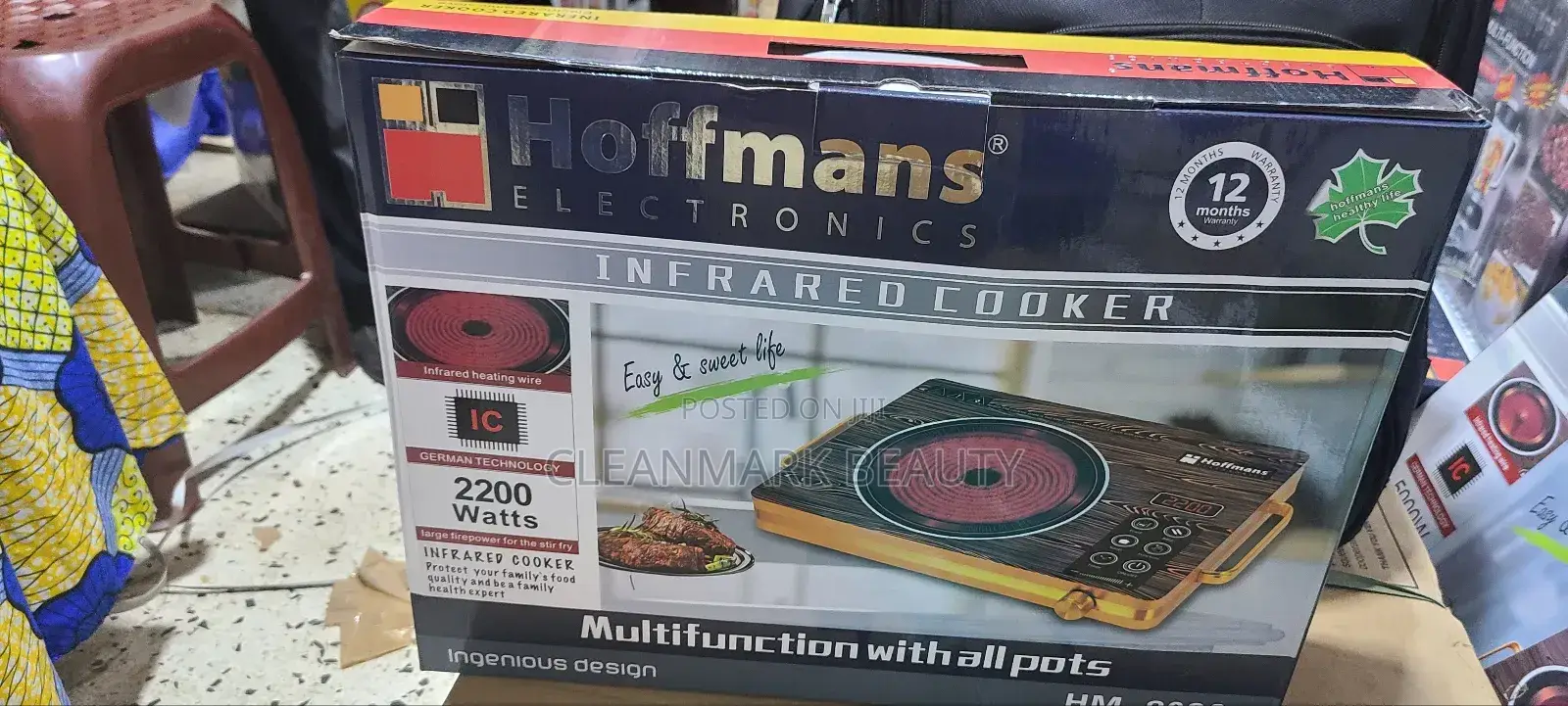 Infrared Cooker Single (Hoffmann)