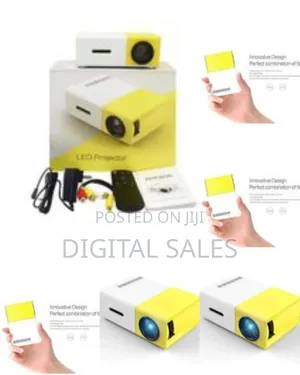 Compact Portable Led Projector - Big Screen Entertainment Anywhere
