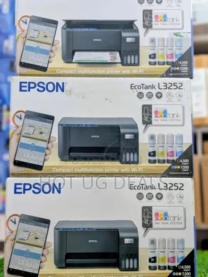 Epson Epsoin L3252 Wireless Ink Tank Printer Print, Copy, Scan