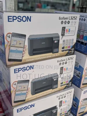Epson Epsoin L3252 Wireless Ink Tank Printer Print, Copy, Scan