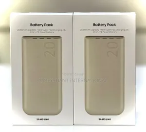 Original Power Bank Samsung 45w 20,000mah Power Bank/Battery Pack