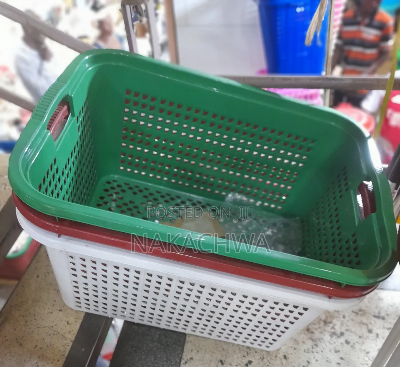 Big Plastic Basket Craters