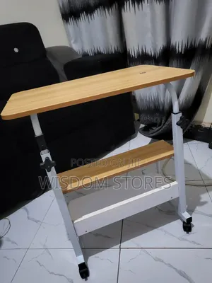 Mobile, Height-Adjustable Rolling Desk