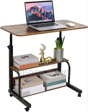 Adjustable Height Computer Desk for Small Space