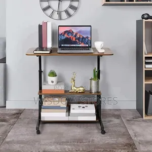 Adjustable Height Computer Desk for Small Space