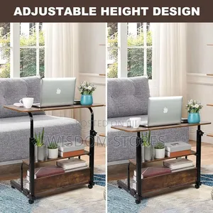 Adjustable Height Computer Desk for Small Space