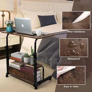 Adjustable Height Computer Desk for Small Space