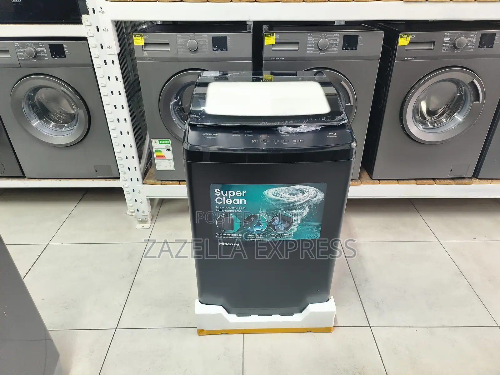 Hisense 18kgs Top Loader Fully Automatic Washing Machine