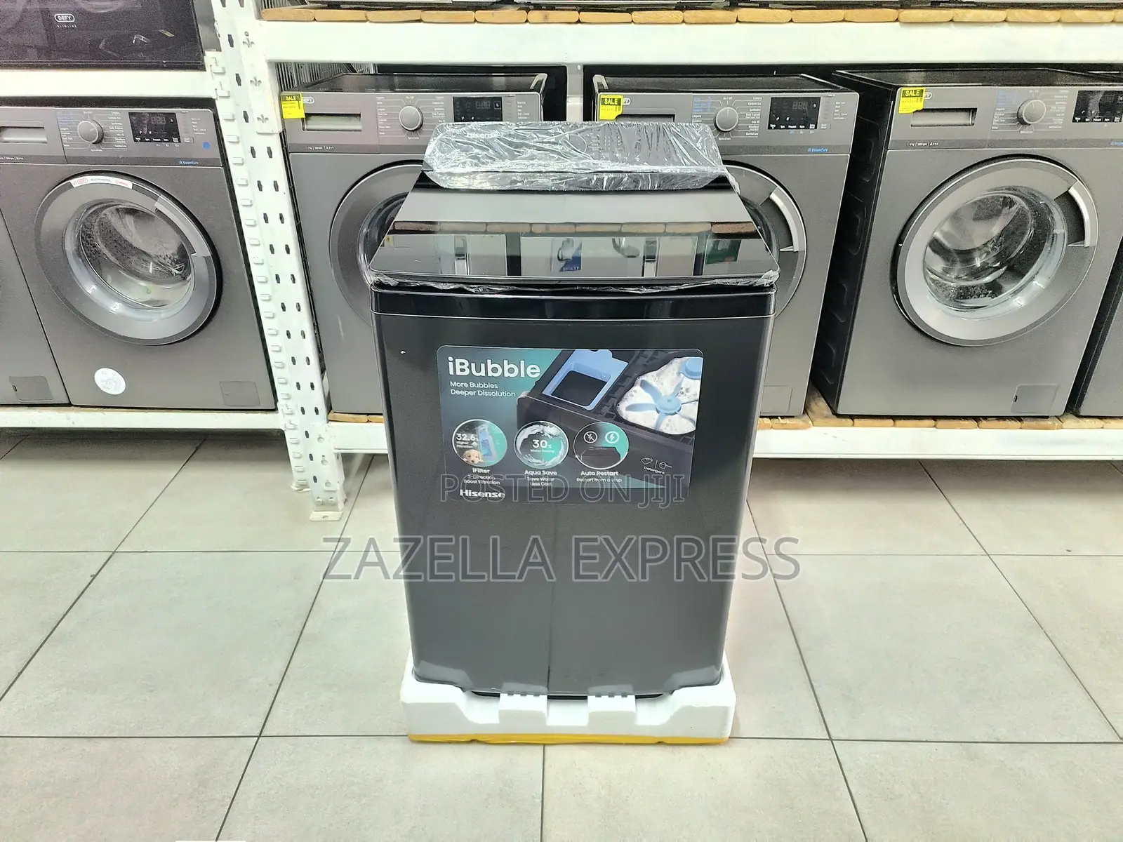Hisense 18kgs Top Loader Fully Automatic Washing Machine