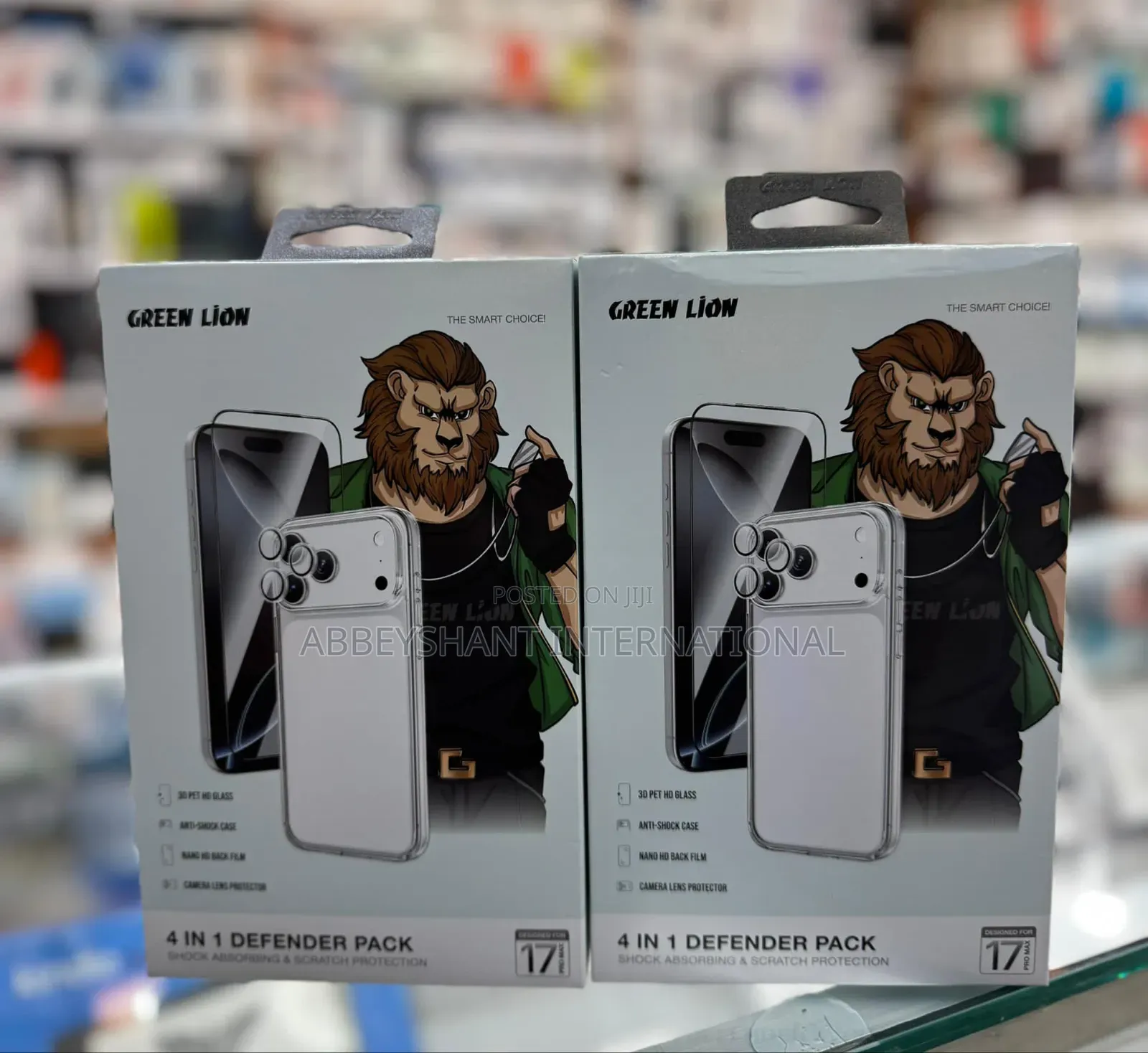 Green Lion 4-in-1 Defender Pack iPhone 17 Pro Max