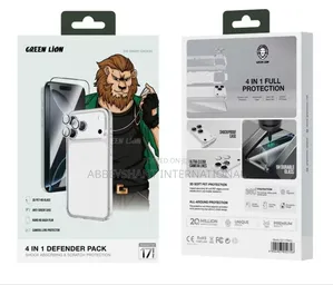 Green Lion 4-in-1 Defender Pack iPhone 17 Pro Max