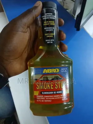 Abro Smoke Stop Engine Oil Additive.
