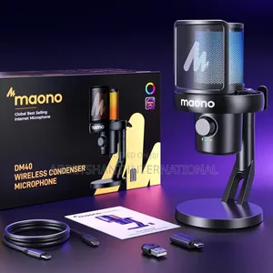 Wireless Microphone Maono Dm4pro Wireless Condenser Microphone