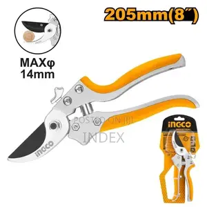 Ingco 8 Inches Pruning Shears Garden Scissors Cutter Hps0308