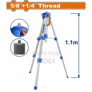 Tripod for Distance Laser Levels 1.1mt P Wle9301 - Silver/Blue
