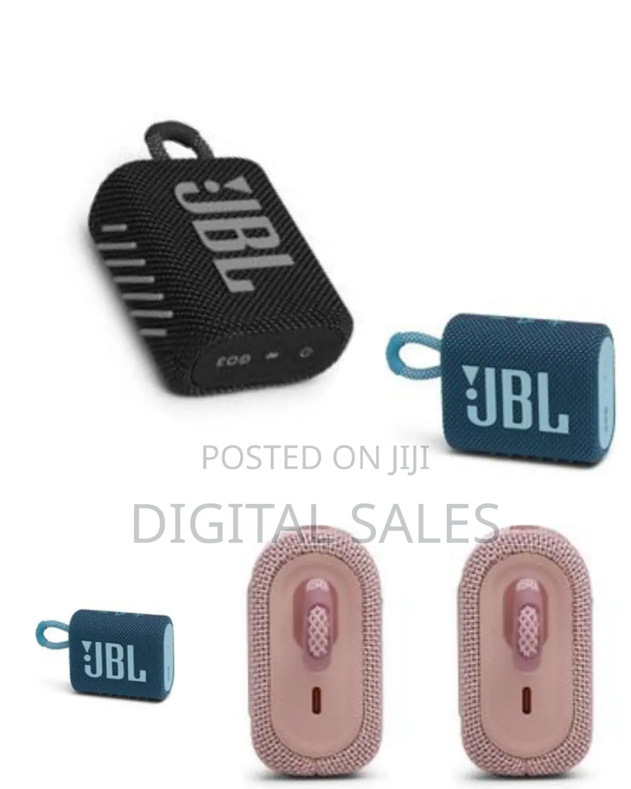 Jbl Go 3 Portable Waterproof Speaker