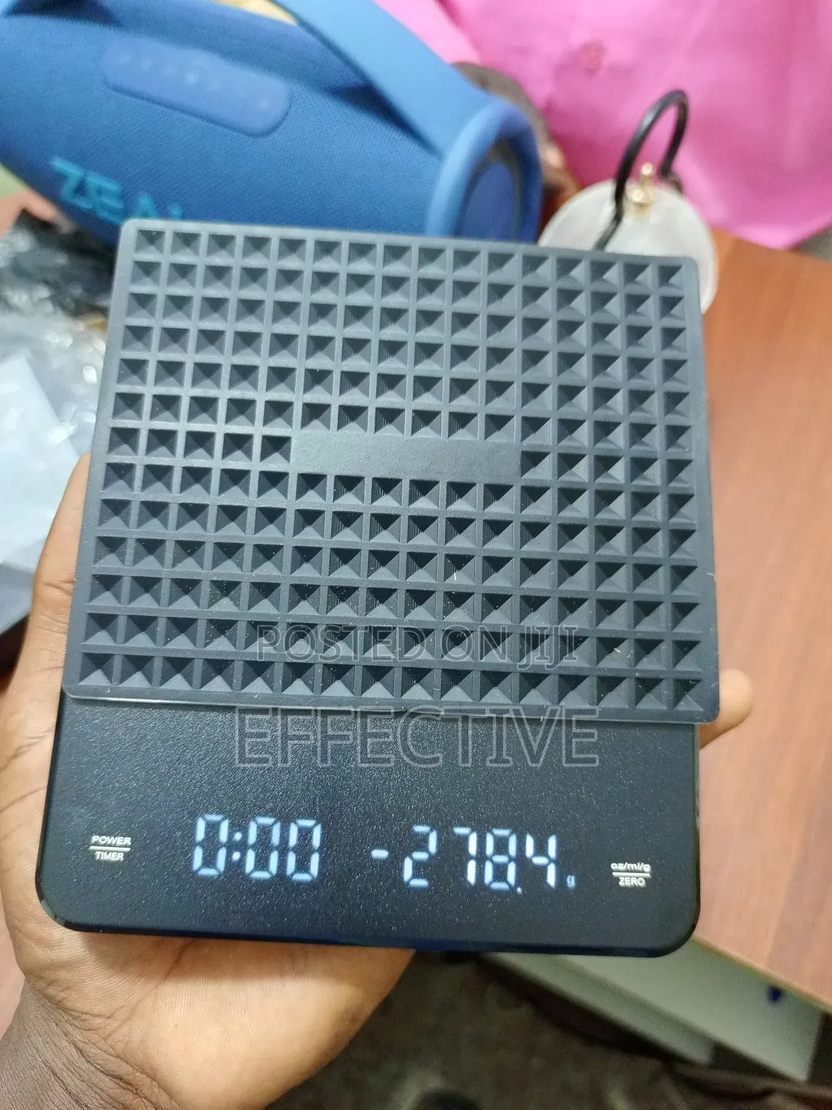 Digital Coffee Scale With A Timer.