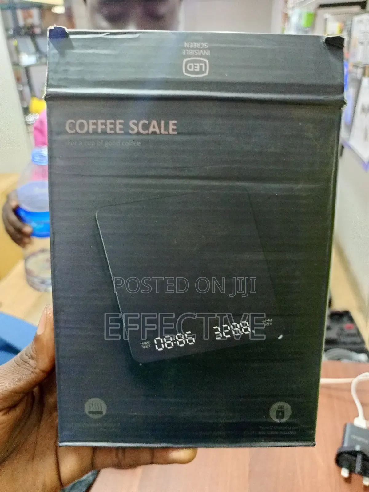 Digital Coffee Scale With A Timer.