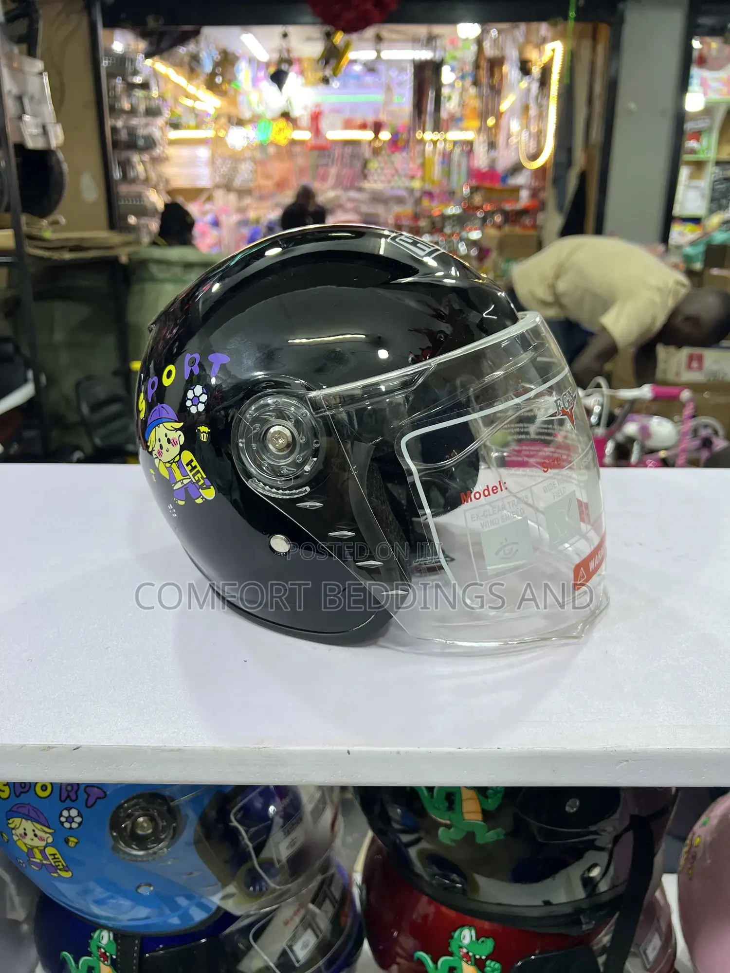 Kids Helmets Black