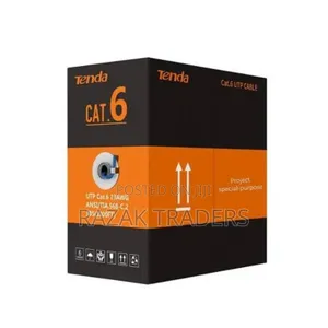 Tenda Cat- 6e Utp Cable Roll Gray 100meters Outdoor