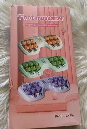 Manual Roller Foot Massager.