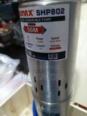 Solar 56m / 185 Feet Water Pump