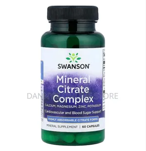 Mineral Citrate Complex, 60 Capsules