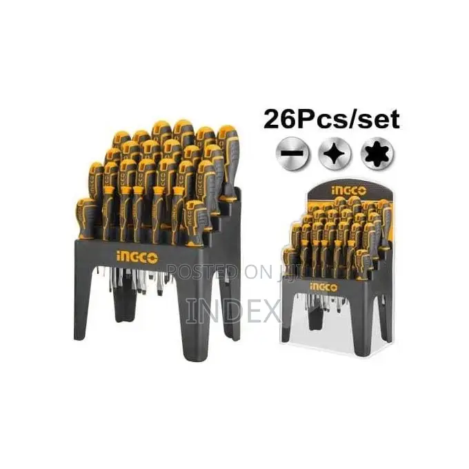 Ingco 26 Pcs Screwdriver Set
