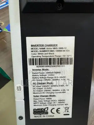 Hybrid Solar Inverter 1000w