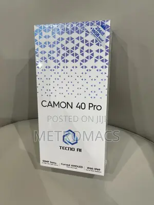 New Tecno Camon 40 Pro 256 GB Black