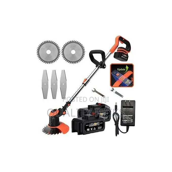 Cordless Weed Wacker With Power Display and 3 Gear Adjustable