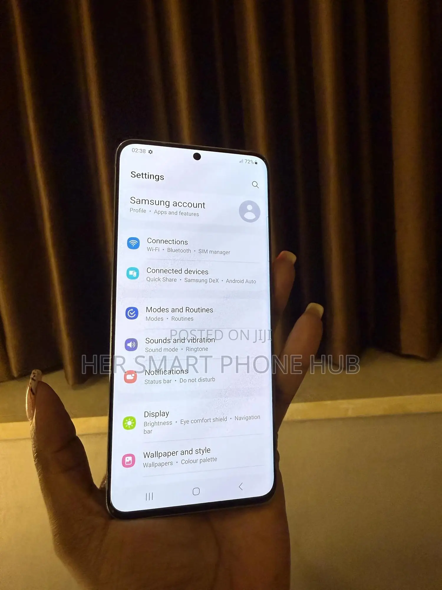 Samsung Galaxy S20 5G Uw 128 GB Blue