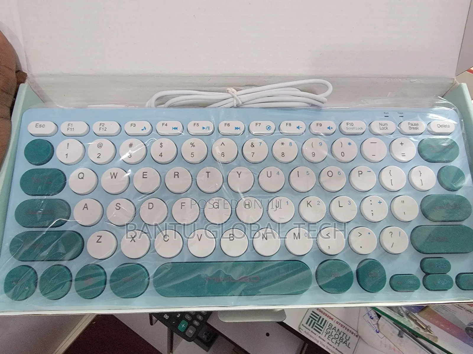 Portable Wired Keyboard