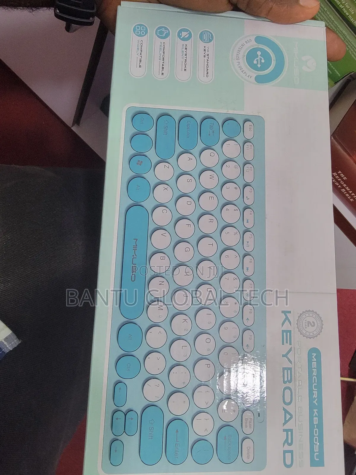 Portable Wired Keyboard