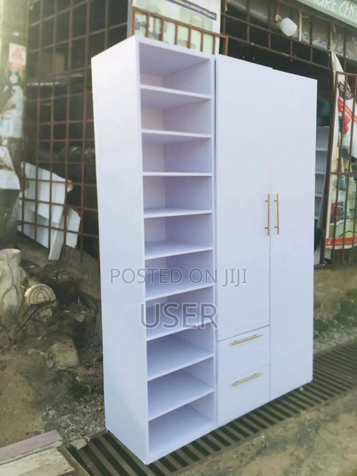 Modern Wardrobe and Shoe Rack Call Us On
