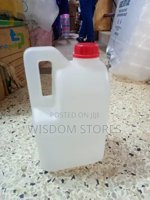 White Plastic Jerry Can 2.2l
