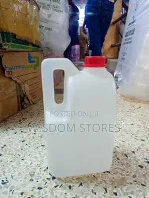 White Plastic Jerry Can 2.2l