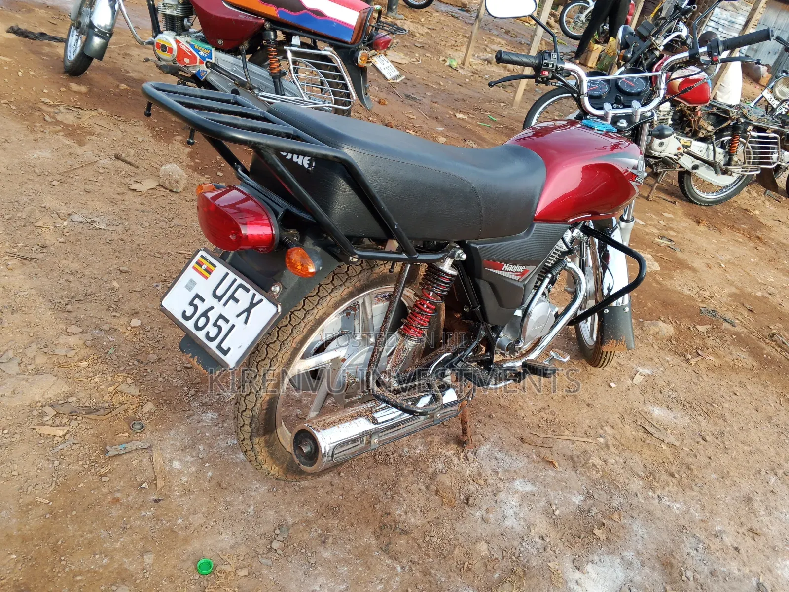Haojue DK125 2021 Red