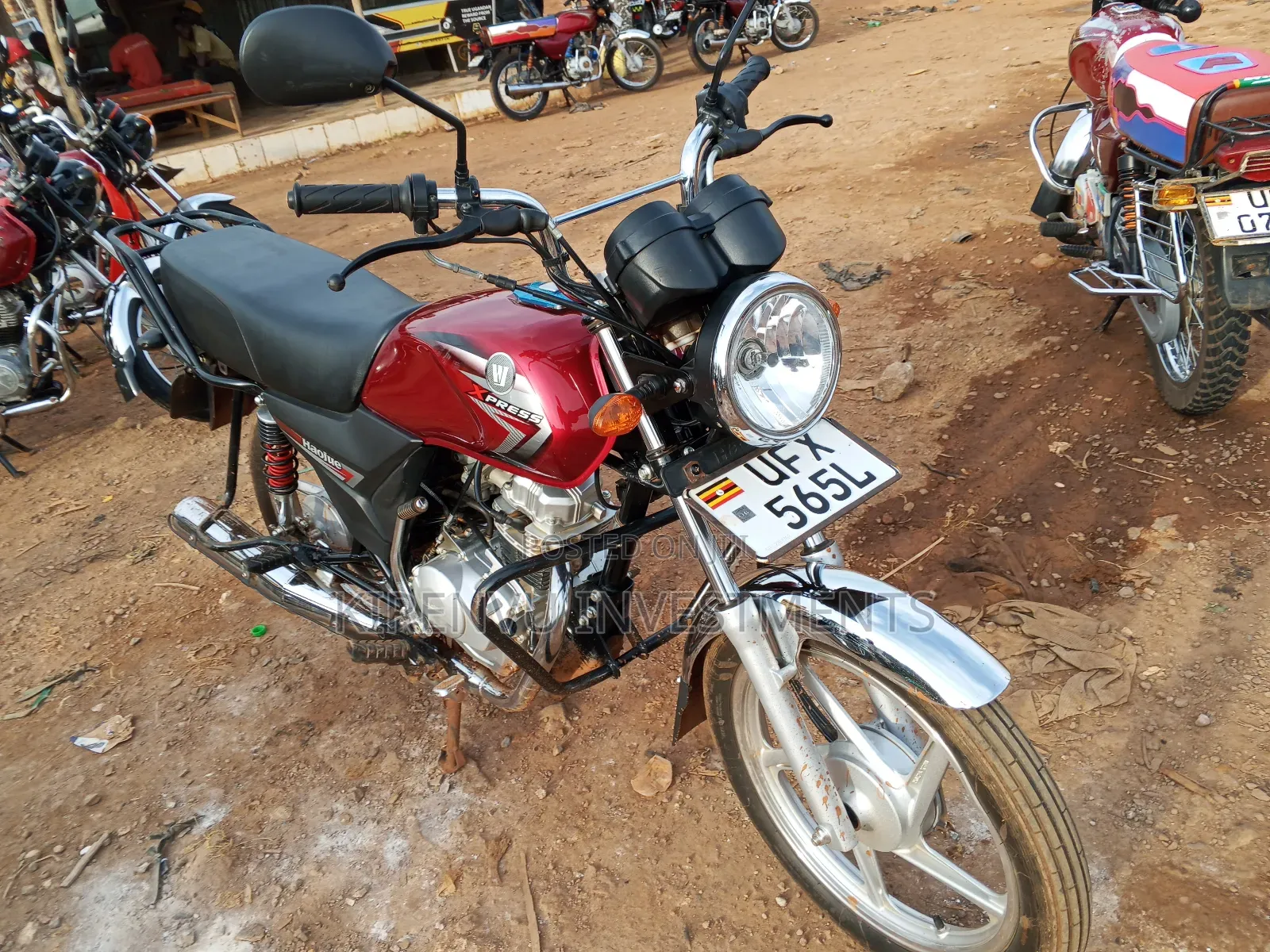Haojue DK125 2021 Red
