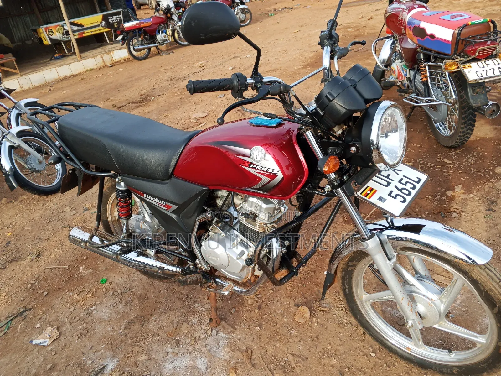 Haojue DK125 2021 Red