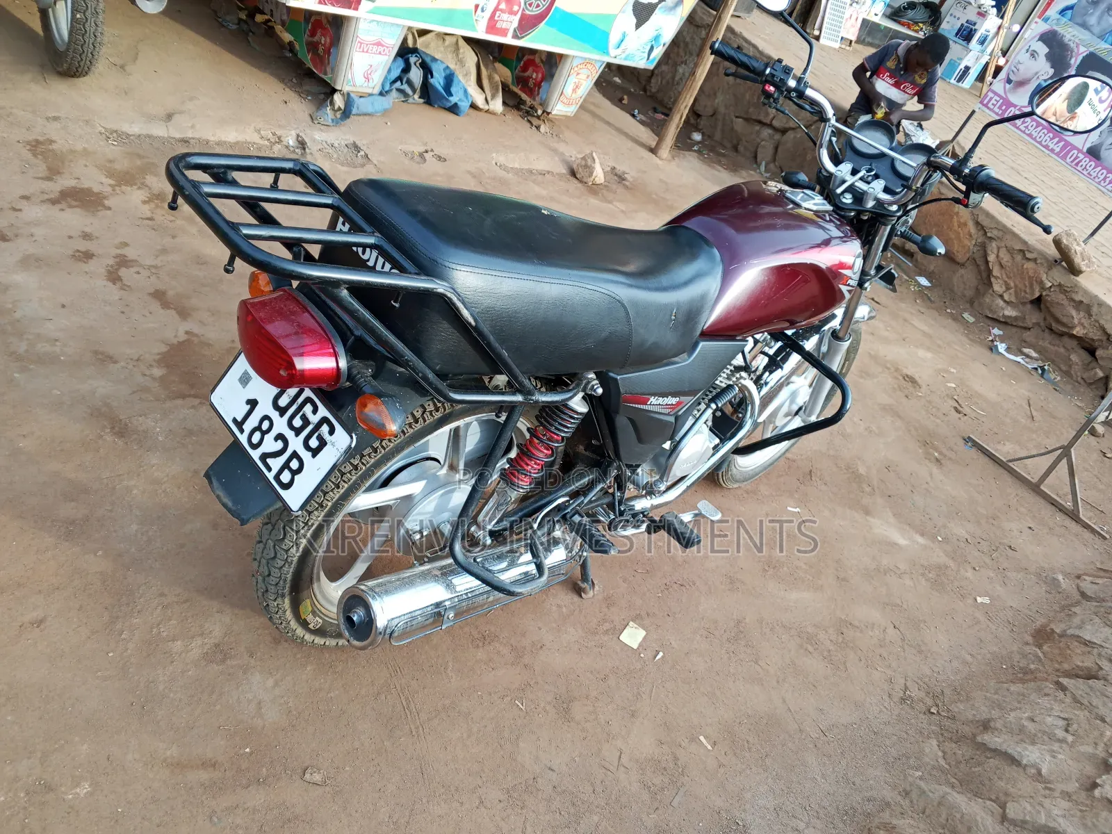 Haojue DK125 2021 Red