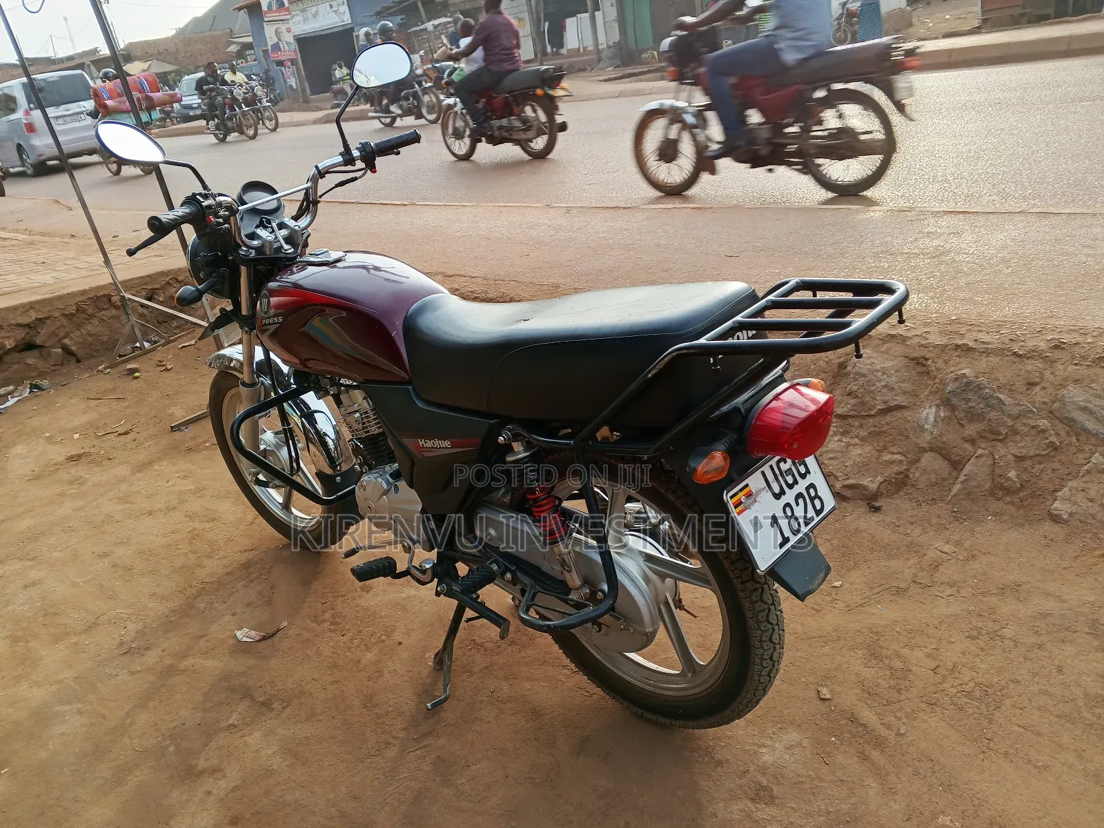 Haojue DK125 2021 Red